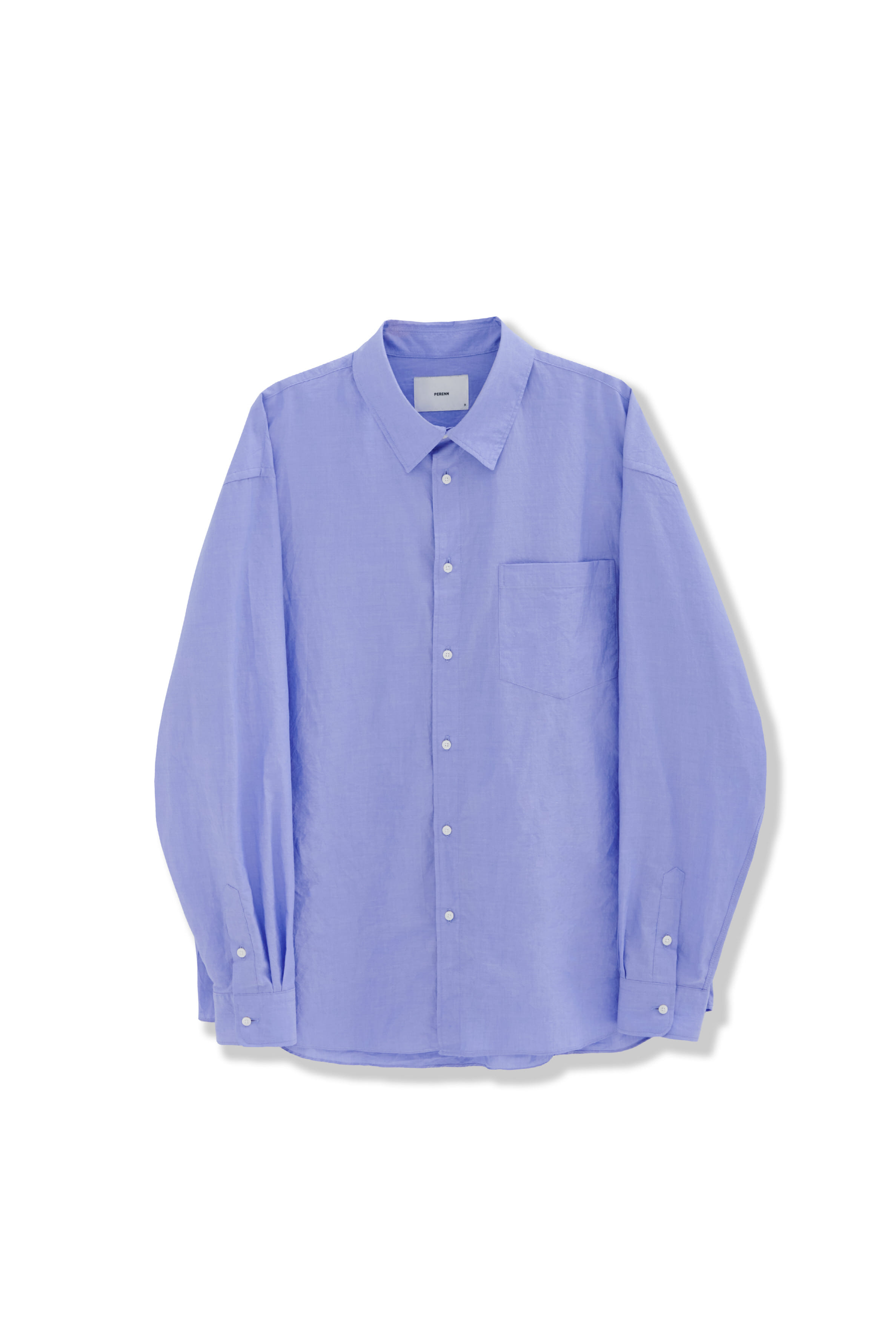 22&#039;AW relaxed shirts_sax